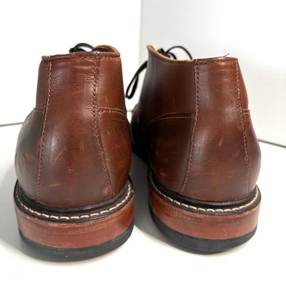 P.W.‎ Minor Men's Brown Leather Ankle Boot in Size 8